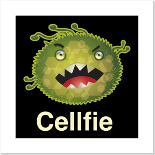 Cellfie Funny Medical Laboratory Scientist Tech Posters and Art